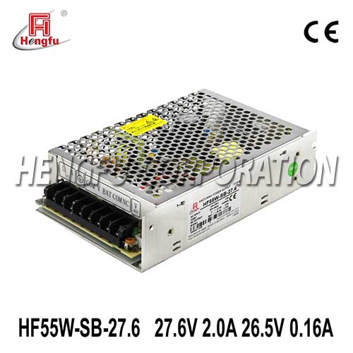 衡孚HF55W-SB-27.6开关电源DC27.6V2A26.5V0.16A直流充放电电源