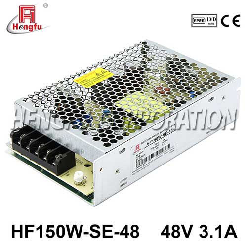 新品HF150W-SE-48衡孚电源AC220V转直流DC48V3.1A小体积开关电源