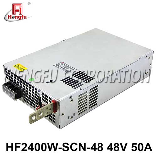 衡孚电源HF2400W-SCN-48带并联PFC故障检测功能DC48V50A开关电源